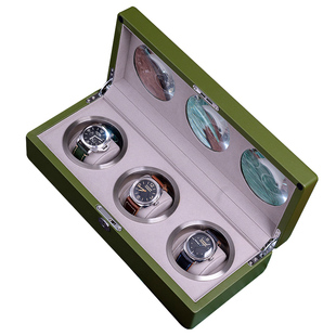 透明放大镜手表收纳盒轻奢笔盒机械手表盒大表盘展示首饰礼品