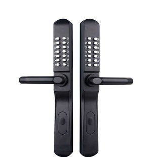 庭院门锁栅栏铁门木门铝艺门断桥铝门防盗门锁户外防水机械密码锁