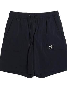 MLB官方 男女同款轻量凉感防泼水梭织工装短裤26夏季新款SMB12