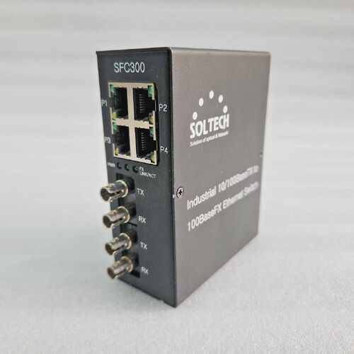 SOLTECH SFC300-STM2 FIBER ETHERNET SWITCH FREE FAST SHIP BY