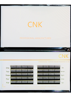 CNK欧美风超软0.07单簇睫毛