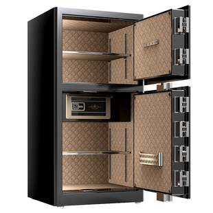 虎牌保险柜家用办公大型80/1米/1.2米高双门WiFi指纹电子全钢防盗保险箱2026年新款文件储存大空间保管箱