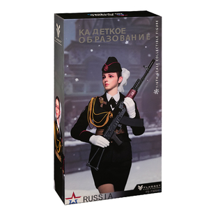 JEU【现货】FLAGSET 1/6女兵人手办模型俄罗斯三军可动人偶 73054