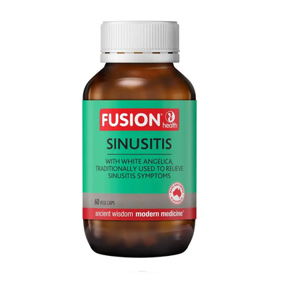 [鼻咽健康] 澳洲直邮FUSION 康牌草本精华鼻窦谈减缓素食胶囊2岁+