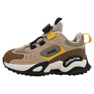 jeep童鞋男童运动鞋2026春秋新款网面男孩儿童防滑鞋子女童跑步鞋