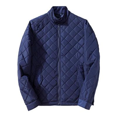 英伦高端哈灵顿绗缝夹克外套