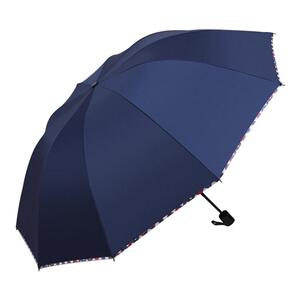 大号超大雨伞男女三人双人晴雨两用伞加大加固学生折叠加厚遮阳伞