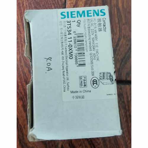 询价-3TS34 11-0XM0，接触器，，现