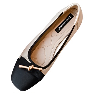 粗跟单鞋女浅口百搭2026春款气质晚晚风温柔鞋中跟大码女鞋41到43