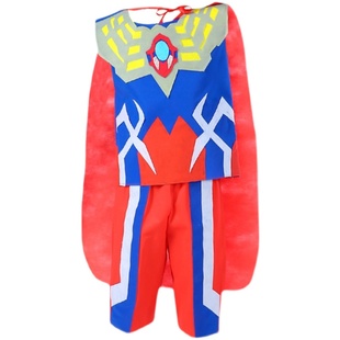 环保服装儿童时装秀diy创意衣服男孩幼儿园走秀手工亲子演出服装