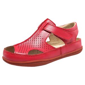 真皮女童凉鞋镂空包头儿童凉鞋公主鞋中大童2024夏季款男童沙滩鞋