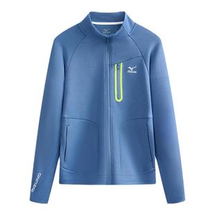 Mizuno美津浓儿童外套针织拉链2025秋冬新款夹克厚款时尚男童女童