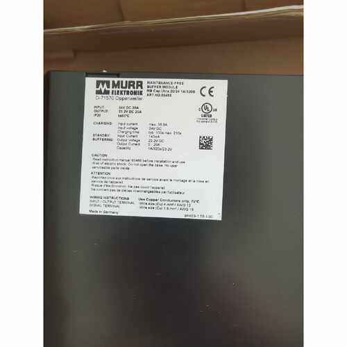 议价MURR穆尔85468模块MBCapUltra20241A320S全新实物图