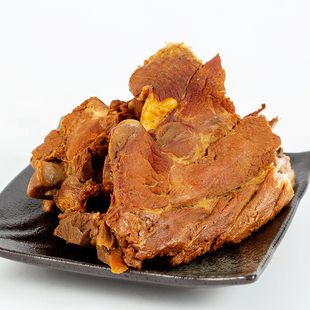 哈尔滨商委熏酱猪骨架猪脊骨东北特产下酒菜熟食小吃美食酱骨排骨