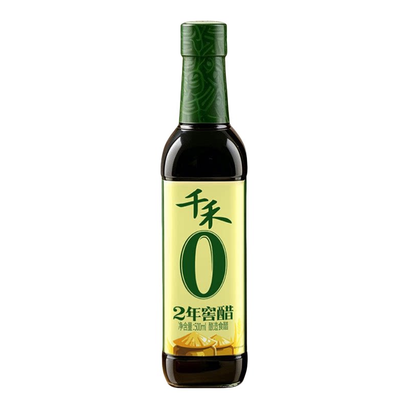 【千禾】特级酱油500ml 2年窖醋500ml 葱姜料酒500ml组合装