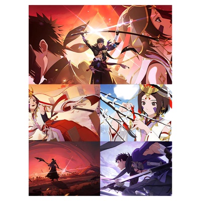 火影忍者海报手游动漫墙贴