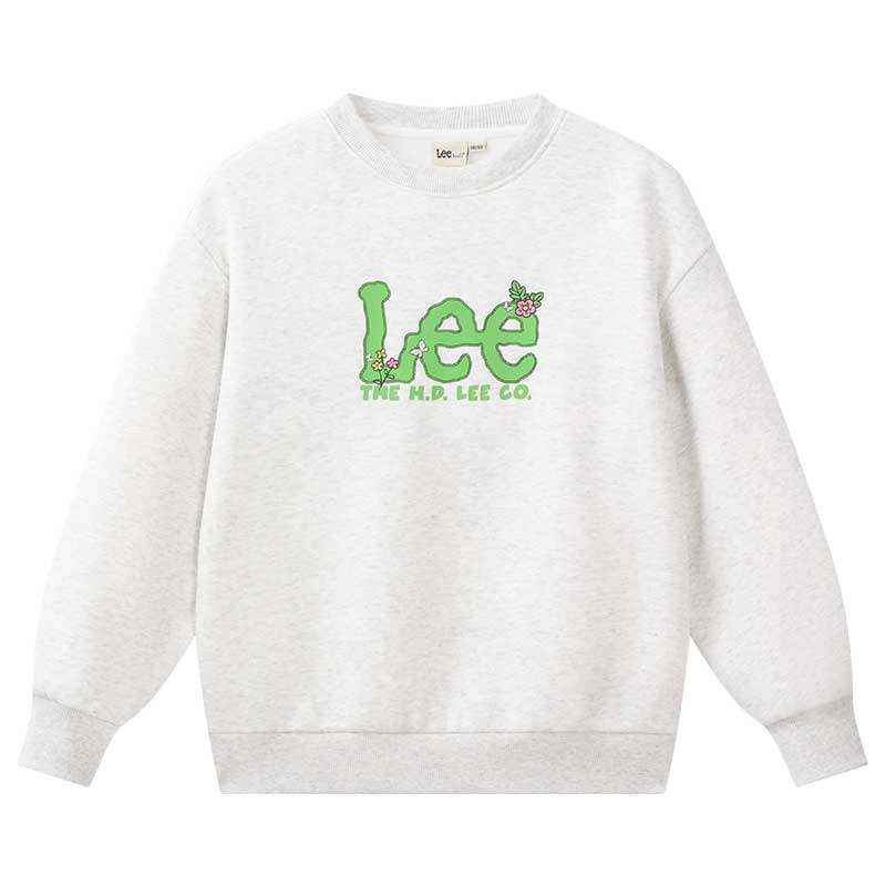 Leekids美式字母童卫衣中大童