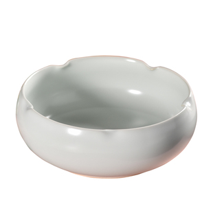 张小凤青瓷文房笔洗砚台书法大中小号陶瓷文房四宝国画用品洗毛笔洗笔器装墨水水碟墨碟仿古涮笔筒多功能水盂