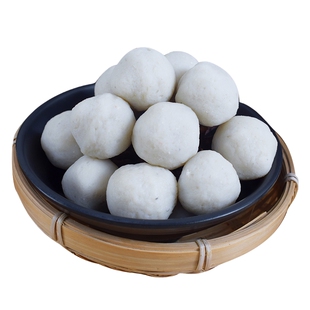 德裕隆潮汕达濠那哥精鱼丸鱼蛋低脂火锅烧烤关东煮食材新鲜