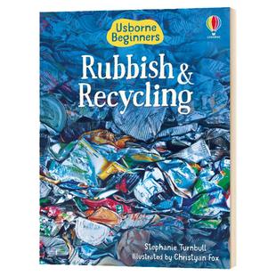 初学者科普 垃圾回收和利用 英文原版 Beginners Rubbish and recycling 儿童英语常识启蒙绘本读物 尤斯伯恩 Usborne进口英语书籍