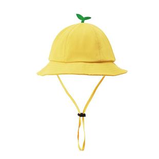 定制幼儿园小黄帽儿童渔夫帽日系小丸子小学生帽子logo定做印字