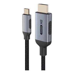 正品Type-C手机转HDMI高清4/8K视频/音视投屏线扩展坞适用苹果17华为手机USB-C投影线8K平板笔记本电视同屏线