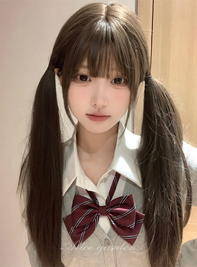 alicegarden长直发自然齐刘海
