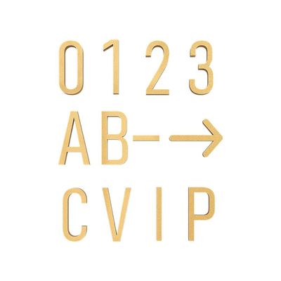 3D立体号码贴颜色数字可任意搭配