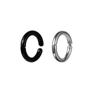 VOYAGE素圈无耳洞耳骨夹男士复古耳夹小众设计感高级耳饰男生耳环