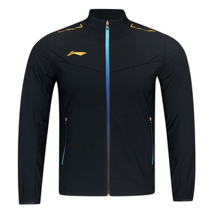 正品2026新款李宁羽毛球外套国际球队大赛服速干透气专业运动上衣