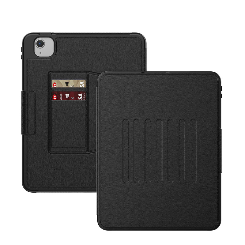 适用苹果iPad 11/10代 A16多功能插卡保护套Air 13/11/7/6/5/4全包壳10.2寸ipad9/8/7支架壳pro 11寸防摔皮套