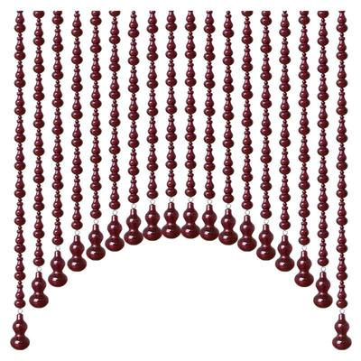 桃木葫芦门帘家用卧室卫生间