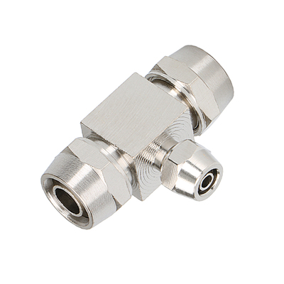 锁母快拧变径等径三通PEPEG