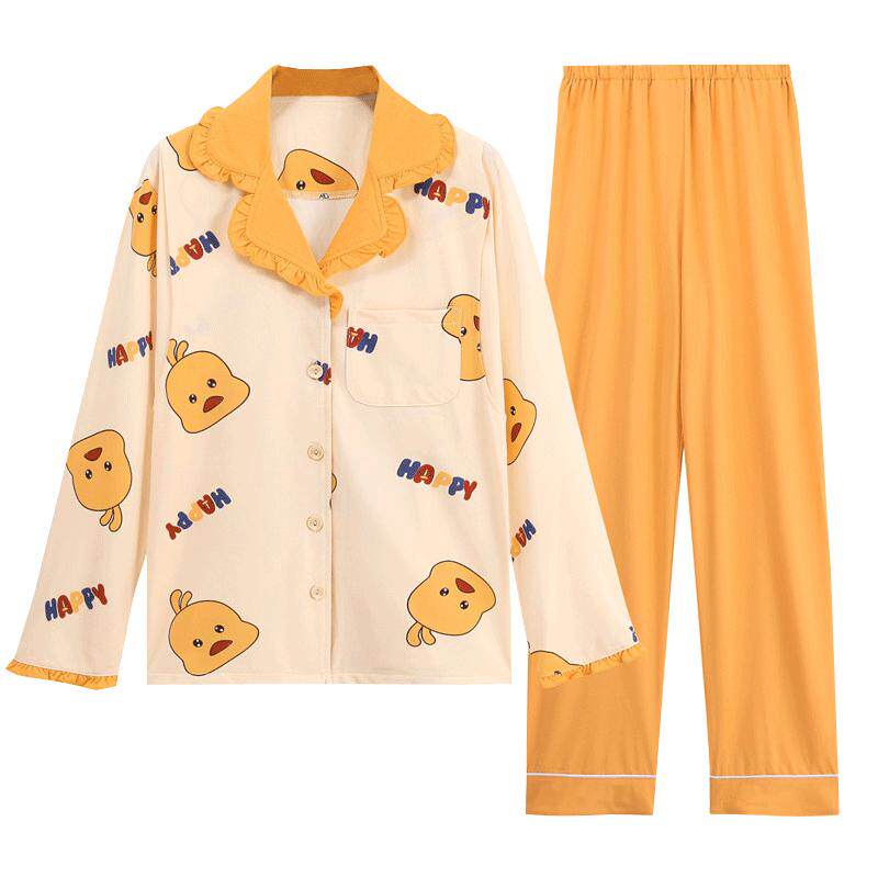 纯棉月子服春秋产后孕妇睡衣