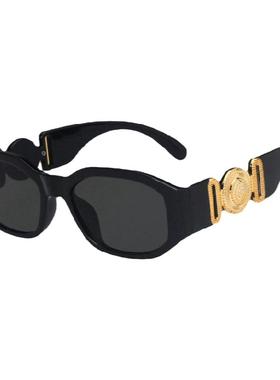 欧美潮牌时尚不规则显瘦街拍小框