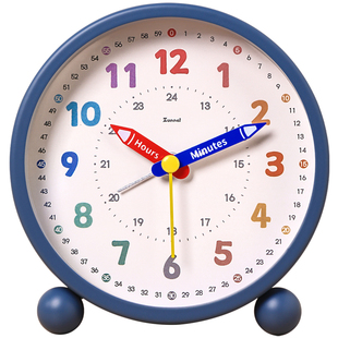 2025新款小闹钟儿童学生专用桌面摆台式床头迷你起床神器静音学习