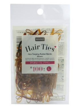 不勾发DAISO发绳橡皮筋日本包邮