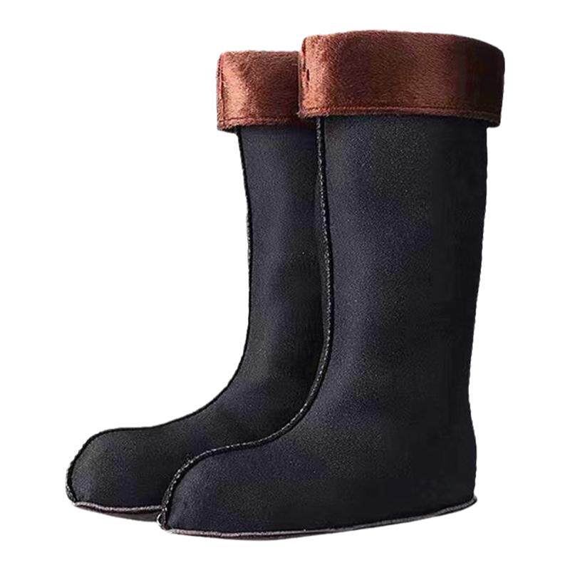 防冻内胆加绒男士冬季长毛水鞋