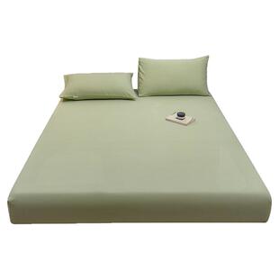 加厚原棉磨毛床笠单件床罩床套三件套床单学生宿舍秋冬床垫保护套