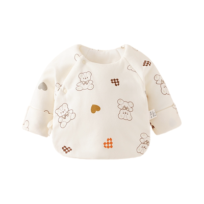 纯棉夹棉婴儿保暖衣|110人收藏