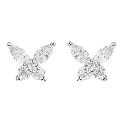 【自营】apm MONACOLUMIERE蝴蝶耳钉品牌直供官方联保纯银银饰