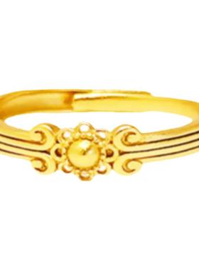 调太幅如来敦煌团花锦簇戒指