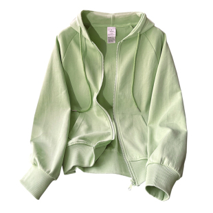 针织开衫外套女春秋2025早秋新款上衣爆款休闲运动百搭宽松卫衣潮