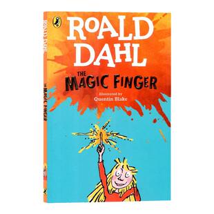 120元5件 roald dahl英文原版 the magic finger 魔法手指 英文原版小说 罗尔德达尔系列 儿童章节桥梁书 课外阅读插图小说