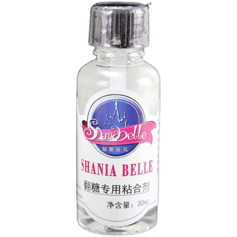 30ml仙妮贝儿翻糖专用粘合剂胶水防水干佩斯固定蛋糕装饰插牌摆件