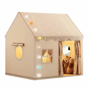 儿童帐篷室内女孩玩具房子宝宝分床睡游戏屋女童生日礼物公主城堡