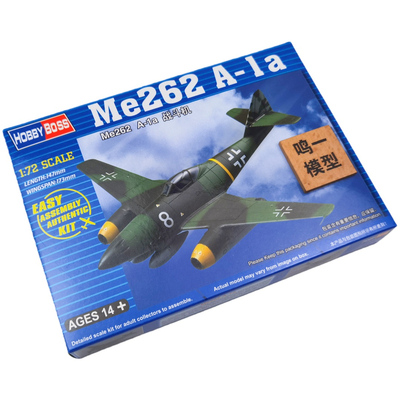 小号手拼粘模型1/72Me262A-1a