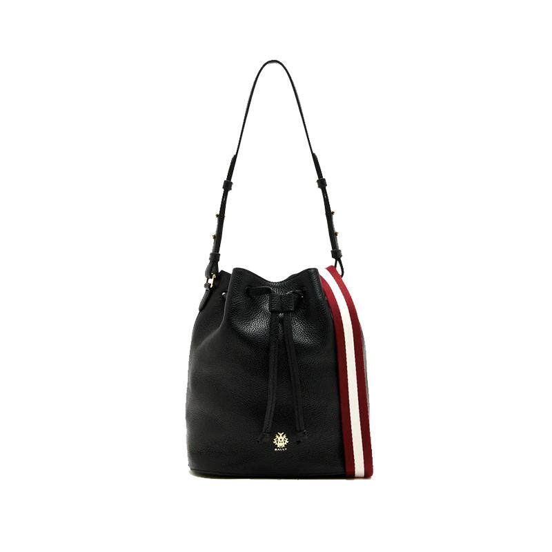 Bally/巴利时尚女士牛皮水桶包