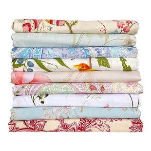 60支纯棉贡缎加厚印花加大床单埃及长绒棉全棉双人柔软尾单床品