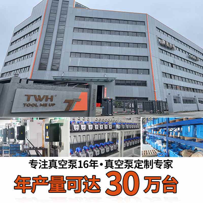 干湿油粉双室食品贴体包装机真空泵小型工业消泡机微型泵真空设备